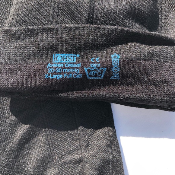 Jobst mens black compression socks-2 pairs-NWOT - Picture 6 of 9